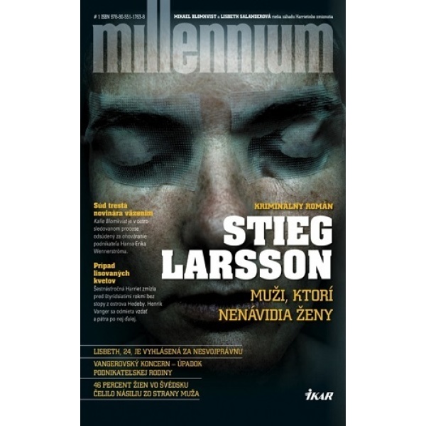 Muži, ktorí nenávidia ženy - Stieg Larsson