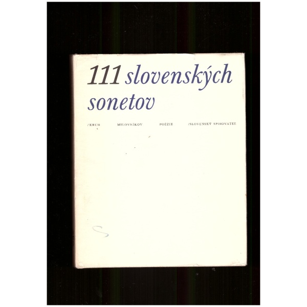 111 slovenský sonetov