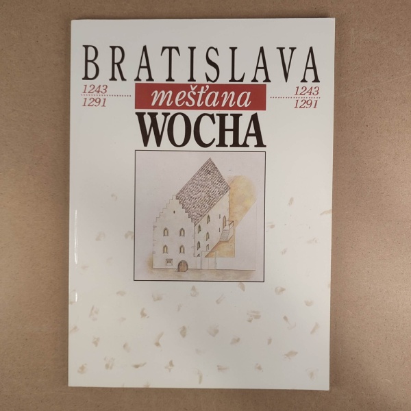 Bratislava mešťana Wocha - Neznámy